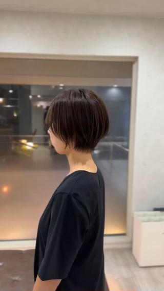 ショート nex the salon coall所属・🫧似合わせショート イシダ🫧のヘアスタイル