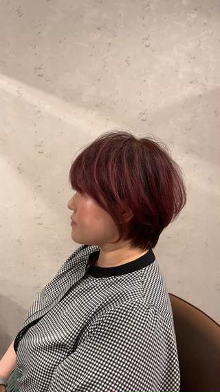 ショート nex the salon coall所属・🫧似合わせショート イシダ🫧のヘアスタイル