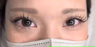 ボリュームラッシュ100束+下エクステ20本♡ 