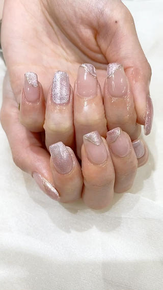 ネイル ネイル空間所属・muguet🎀 nailのネイルデザイン