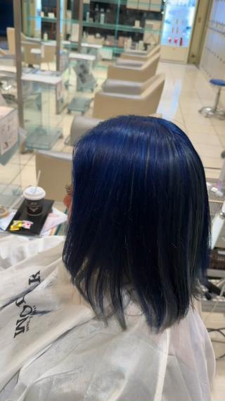 ミディアム カラー 海希/韓国風ヘア /ブリーチ透明カラーのヘアスタイル