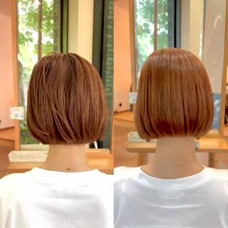 縮毛矯正をかけてトレンドのパツッとラインのボブにしませんか？ 