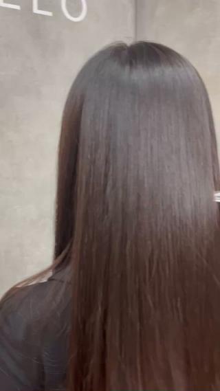 ️酸性ストレートでツヤツヤサラサラ髪に️ 