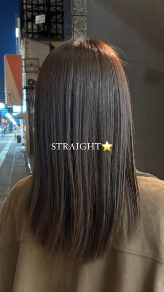 ほとんどの方が「もっと早くやればよかった！」と言ってくださる大人気メニュー酸性ストレート

髪が綺麗になると自信も持てますし 毎日がより一層楽しくなりますよね‎𖤐 ̖́-‬
艶髪を手に入れて 今までとは違う毎日を過ごしてみませんか？ 