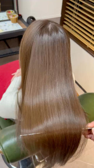 ロング カラー 中川雄太 /縮毛矯正のヘアスタイル