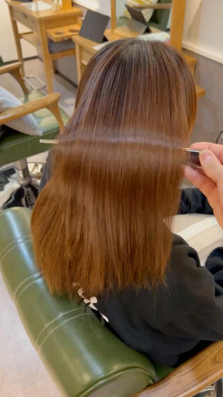 ロング パーマ 中川雄太 /縮毛矯正のヘアスタイル