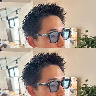 スパイキーショート　ツイストスパイラルパーマ　ツイストパーマ　波巻きスパイラルパーマ　スペインカール　 