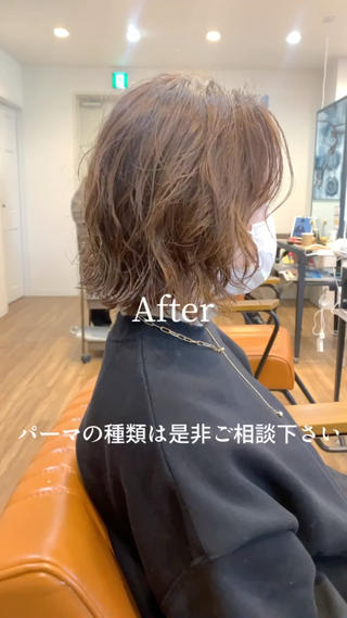 朝の10分で髪を巻いて5分で取れしまう方。その朝の10分でスタイリングして１日待たせませんか？パーマでダメージレスのカールがつきます！是非ご相談からでも大丈夫ですのでお待ちしております！レングス問いません 