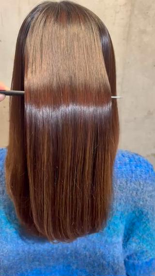 ロング 艶髪/綺麗ヘアー 坂田のヘアスタイル