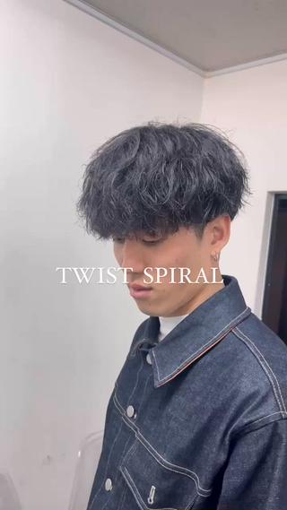 ショート メンズパーマ/縮毛 超特化/tomokiのヘアスタイル