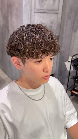 ショート メンズパーマ/縮毛 超特化/tomokiのヘアスタイル