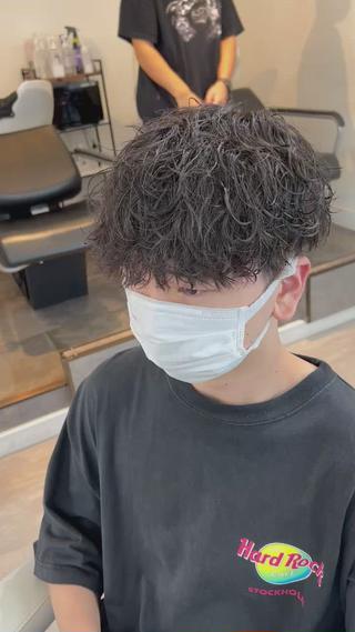 ショート メンズパーマ/縮毛 超特化/tomokiのヘアスタイル