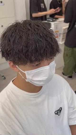 ショート メンズパーマ/縮毛 超特化/tomokiのヘアスタイル