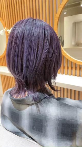 パープルヘア 