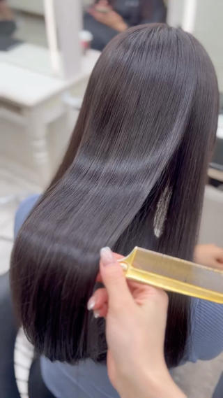 ロング パーマ euphoria銀座所属・艶髪／ブリーチ🌟 銀座/HARUKAのヘアスタイル