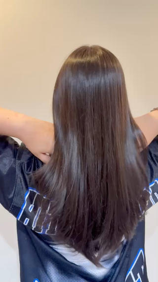 ロング Grandoll Luxe所属・大神 鈴夏のヘアスタイル