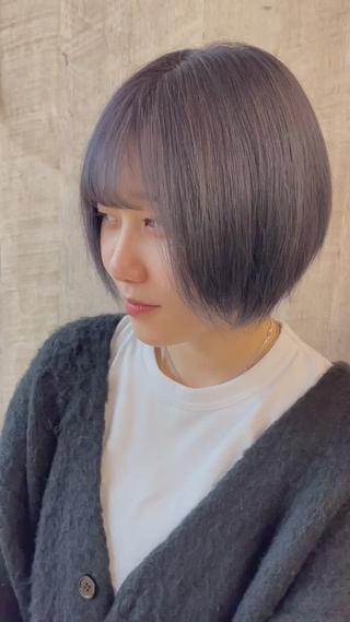 カラー 🇰🇷韓国ヘア 🇰🇷ナミユウのヘアスタイル