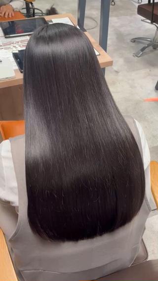 ロング KAEDE🎀 ジャニオタ美容師のヘアスタイル