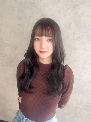 ロング KAEDE🎀 ジャニオタ美容師のヘアスタイル