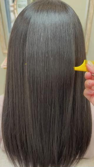 セミロング ショート/白髪ぼかし 君和田若菜のヘアスタイル