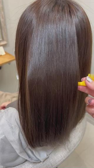 セミロング カラー ショート/白髪ぼかし 君和田若菜のヘアスタイル