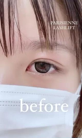 下がりまつ毛で上がりにくいお客様もしっかりあげます
お任せください︎ 