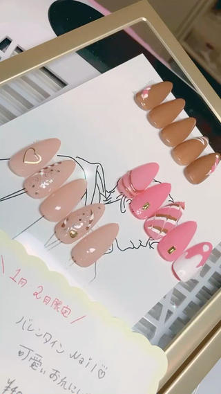 ネイル 頑張る女性の味方✴︎ M.i　nail ♡のネイルデザイン