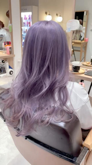 ロング カラー 心斎橋/ブリーチなし 髪質改善/レイヤーのヘアスタイル