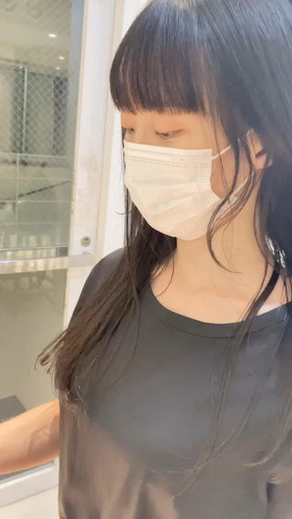 ロング カラー ヘアアレンジ 赤み消しグレージュ 🫒ｒｅｏｎのヘアスタイル