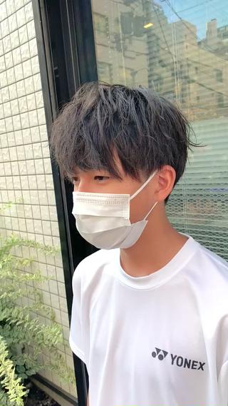 刈り上げマッシュ 