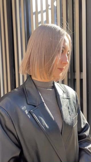 #ハイトーン#カラー#ブロンド#グレージュ 