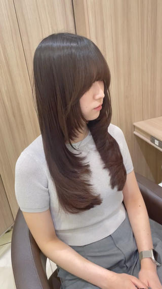 ロング 美髪矯正/髪質改善 /ヨナミネのヘアスタイル