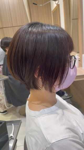 ショート 美髪矯正/髪質改善 /ヨナミネのヘアスタイル