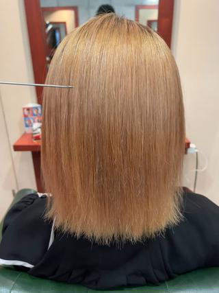 テライ ケイショウのヘアスタイル