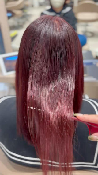 カラー 石井 せなのヘアスタイル