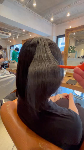 柔らかい縮毛矯正×酸熱トリートメント 