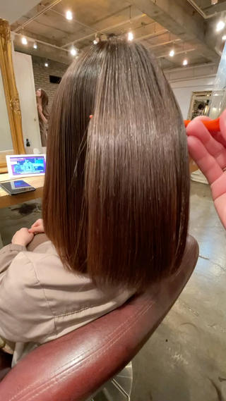 ミディアム ヘアアレンジ 韓国風カット/ 髪質改善 黒崎のヘアスタイル