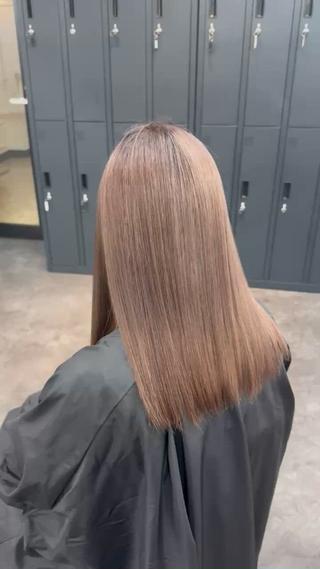 ロング カラー ヘアアレンジ ✨レイヤーカット/透 名感カラー特化✨のヘアスタイル