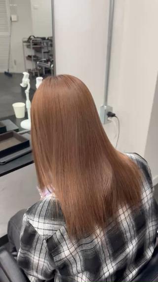 ロング カラー ✨レイヤーカット/透 名感カラー特化✨のヘアスタイル