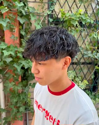 カール感強めのツイスパ 