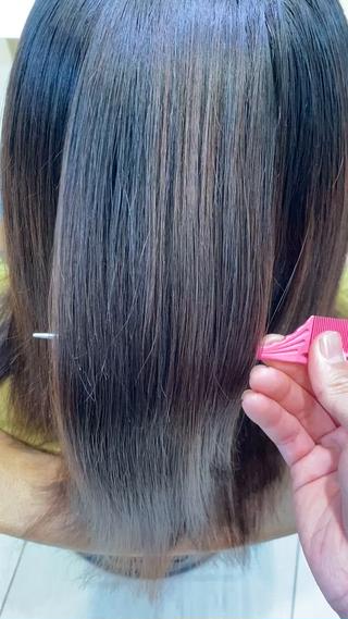 ロング 艶カラー美髪縮毛矯正 /髪質改善✨️ユウキのヘアスタイル