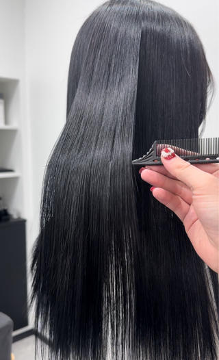 ロング カラー BELLE by revo所属・𝘀𝗮𝗲/ 艶髪/ショートボブのヘアスタイル