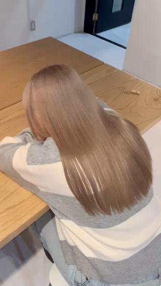 カラー ニトウ レイナ🌺🌴🐠のヘアスタイル