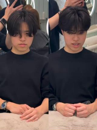 ショート メンズ 🔶似合わせセンター パート/ヤス🔶のヘアスタイル