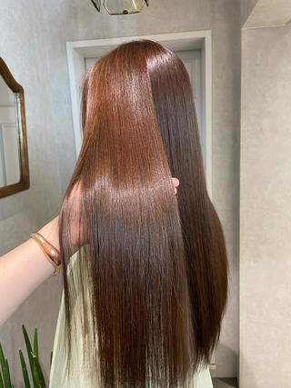 ロング カラー ナチュラル透明感🌱 小山美樹子のヘアスタイル