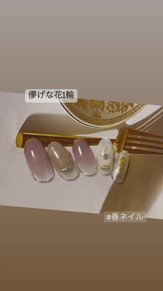 ネイル フルリール 【プライベートサロンのネイルデザイン