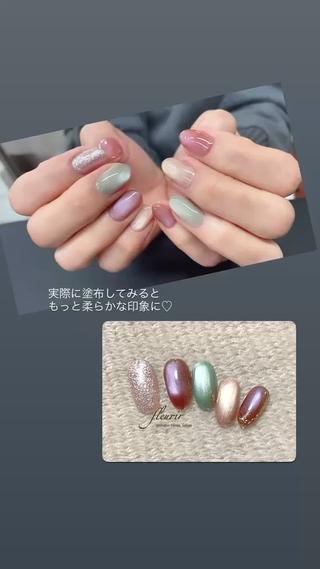 ネイル フルリール 【プライベートサロンのネイルデザイン