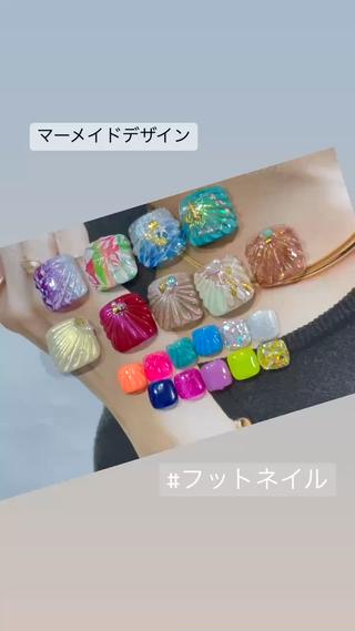 ネイル フルリール 【プライベートサロンのネイルデザイン