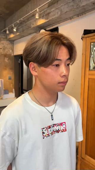 外国人風ハイライト 