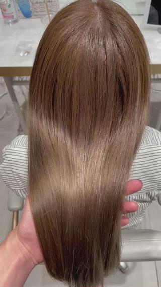 カラー 顔周り/透明感カラー /韓国ヘア/TAKUのヘアスタイル